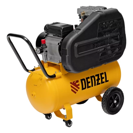 Компрессор воздушный рем. привод Denzel BCI 2100/50, 2,1 кВт, 50 литров, 400 л/мин купить в Магнитогорске