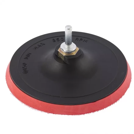 Насадка для дрели и УШМ с липучкой 150 мм MATRIX артикул 76221 купить в Магнитогорске