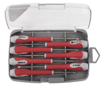 ЗУБР &quot;МАСТЕР&quot;. Набор: Отвертки для точных работ 25648-H7 купить в Магнитогорске