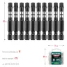 Биты для ударных шуруповертов KRAFTOOL Impact Pro TX 26195-30-50-S10 купить в Магнитогорске