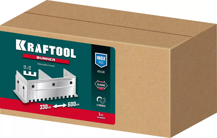 Раздвижная гребенка KRAFTOOL 0808-12 купить в Магнитогорске