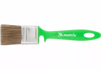 Кисть флейцевая "РАБОТЫ ПО ДЕРЕВУ"  35*10 мм  MATRIX Color Line 83372 купить в Магнитогорске