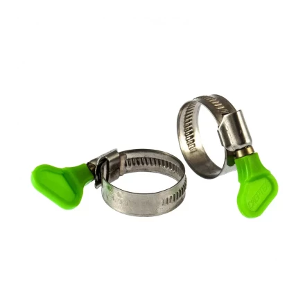 Хомуты металлические червячные 20-35 мм ширина 12 мм W4 с ключом 2 шт Сибртех 476523 купить в Магнитогорске