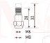 Держатель наконечника M6 28mm (36KD) MD0063-00 Ref Aurora купить в Магнитогорске