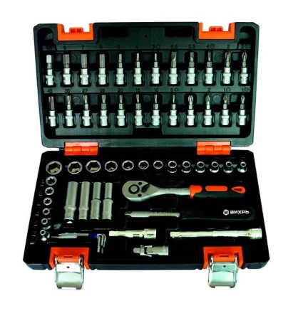 Набор инструментов Вихрь 1/4&quot; 57 предм кейс купить в Магнитогорске