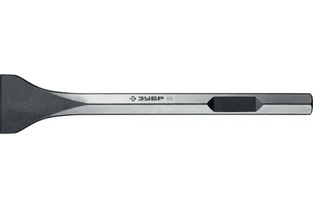 ЗУБР БУРАН, 80 х 400 мм, HEX 28, лопаточное зубило (29380-80-400) купить в Магнитогорске