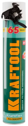 Пена &quot;PREMIUM 65&quot; монтажная, адаптерная, всесезонная, 750мл, KRAFTOOL 41175 купить в Магнитогорске