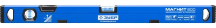Уровень ЗУБР &quot;ПРОФЕССИОНАЛ&quot; &quot;МАГНИТ&quot; с перископом, фрезерован поверхность, 2 цельные противоудар ампулы, магнитный, 600мм 34589-060 купить в Магнитогорске