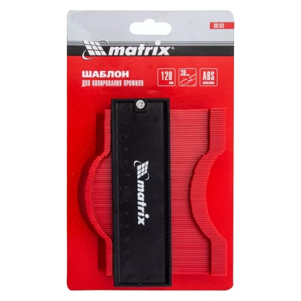 Шаблон для копирования профиля 12 см, пластиковый Matrix 88103 купить в Магнитогорске