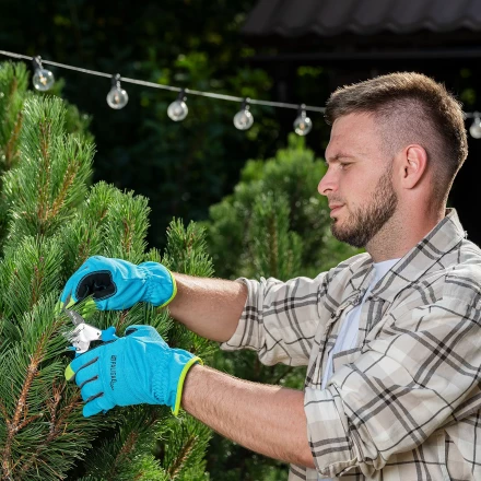 Секатор с наковальней Palisad, 170 мм, усиленный, рукоятки в ПВХ-оболочке, Luxe 605235 купить в Магнитогорске