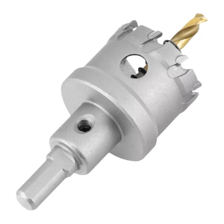 Коронка по металлу твердосплавная, 41 мм Denzel 724013 купить в Магнитогорске