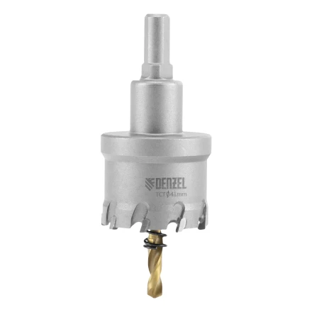 Коронка по металлу твердосплавная, 41 мм Denzel 724013 купить в Магнитогорске