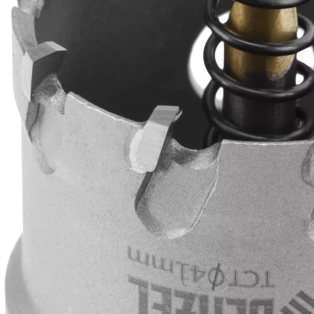 Коронка по металлу твердосплавная, 41 мм Denzel 724013 купить в Магнитогорске