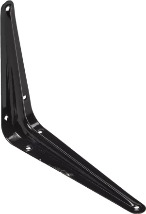 Уголок-кронштейн STAYER &quot;MASTER&quot;, 150х125мм, черный 37402-4 купить в Магнитогорске