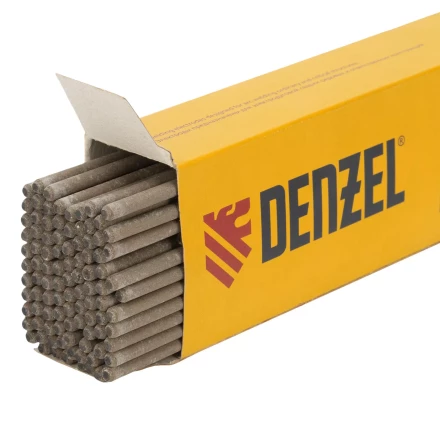 Электроды Denzel DER-13/55, диам 3 мм, 2,5 кг., основное покрытие 97505 купить в Магнитогорске