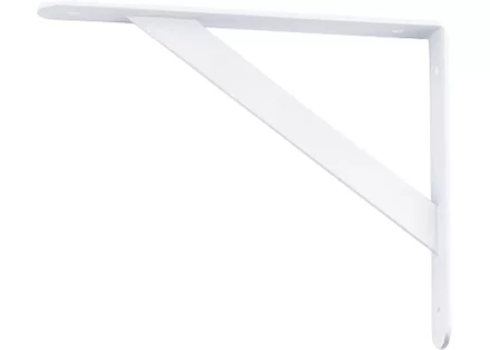 Кронштейн усиленный 500х350х30х4 мм белый СИБРТЕХ 94048 купить в Магнитогорске