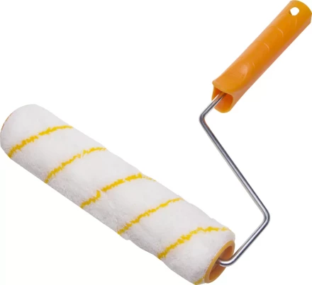 Валик GIRPAINT ПОЛИАКРИЛ малярный в сборе, ворс 12мм, бюгель 6мм, 40х240мм, STAYER Master 0315-24 купить в Магнитогорске