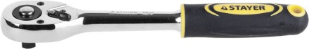 Трещотка для торцовых головок STAYER &quot;PROFI&quot;, Сr-V сталь, 45 зубцов, 3/8&quot; 27786-3/8 купить в Магнитогорске