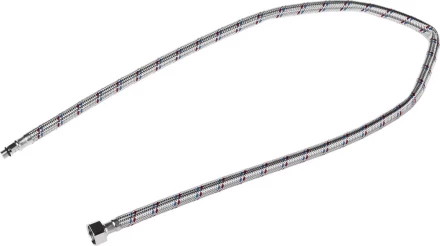 Подводка гибкая STAYER для воды к смесителям, оплетка из нерж стали, укороченная, г/ш 1/2&quot; - 1м 51016-100 купить в Магнитогорске