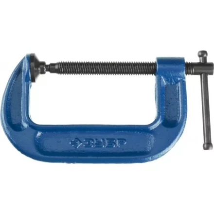 Струбцина  ЗУБР &quot;ПРОФЕССИОНАЛ&quot; тип &quot;G&quot;, корпус - ковкий чугун, 100мм 32245-100_z01 купить в Магнитогорске