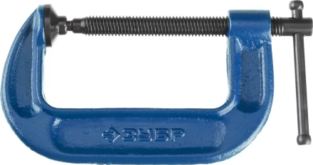 Струбцина  ЗУБР &quot;ПРОФЕССИОНАЛ&quot; тип &quot;G&quot;, корпус - ковкий чугун, 100мм 32245-100_z01 купить в Магнитогорске