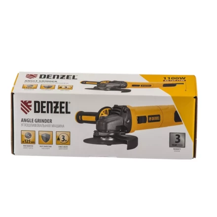 Угловая шлифмашина AG-125-1100 Denzel 26906 купить в Магнитогорске