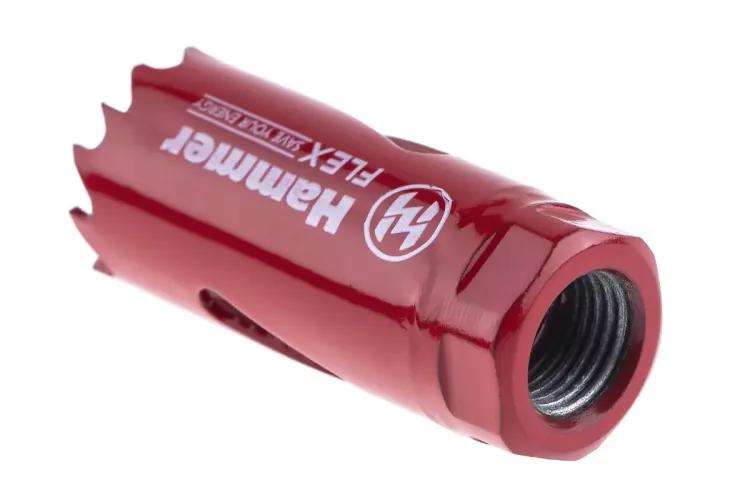 Коронка биметаллическая HAMMER Ф22х38мм 5/8" BiMETALL (224-003) купить в Магнитогорске