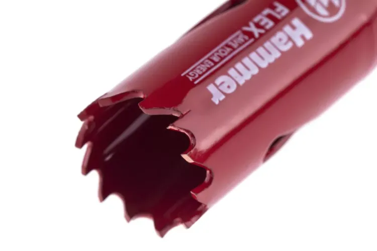 Коронка биметаллическая HAMMER Ф22х38мм 5/8" BiMETALL (224-003) купить в Магнитогорске