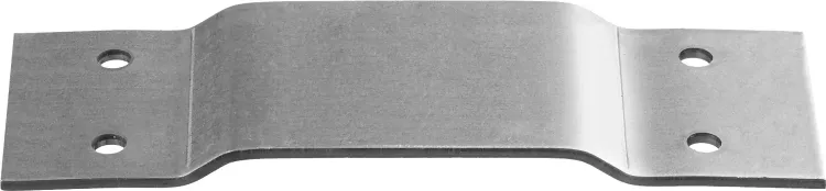 ЗУБР СОС-2.0, 40 x 120 (60) x 2 мм, пластина, скользящая опора для стропил (310166-060) купить в Магнитогорске