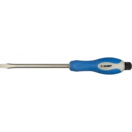 ЗУБР &quot;ЭКСПЕРТ&quot; АВТО. Отвертка ударная, сквозной Cr-Mo стержень с усилителем под ключ, двухкомп. рукоятка, SL 25271-8.0-150 купить в Магнитогорске