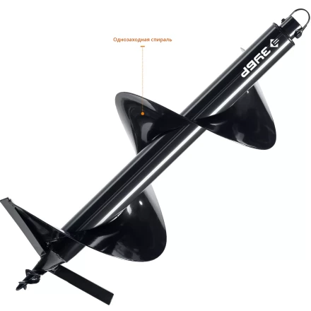 ЗУБР d 300 мм, грунт, шнек для мотобуров (7051-30) купить в Магнитогорске