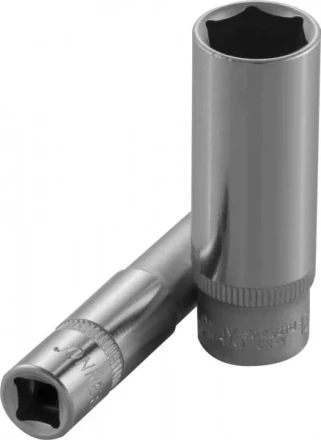 Головка торцевая шестигранная 1/4&quot; глубокая М5  S04НD2105  Jonnesway 48759 купить в Магнитогорске