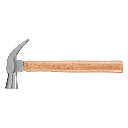 Молоток-гвоздодер, 650 г Sparta, боек 32 мм, деревянная рукоятка, 104235 купить в Магнитогорске