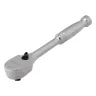 Ключ-трещотка 1/4" Gross 14050, CrV, 120 зубьев, цельнометаллический, хром купить в Магнитогорске
