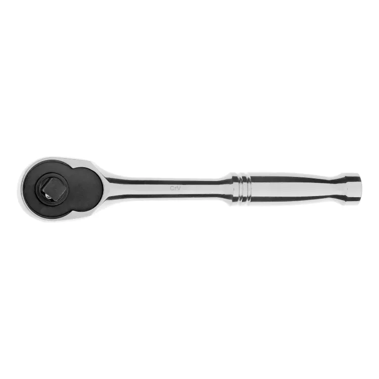 Ключ-трещотка 1/4" Gross 14050, CrV, 120 зубьев, цельнометаллический, хром купить в Магнитогорске