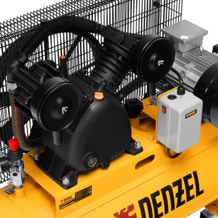 Компрессор воздушный рем. привод Denzel BCV 4000-T/100, 4,0 кВт, 100 литров, 690 л/мин купить в Магнитогорске