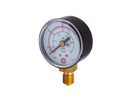 Манометр ТМ-210Р  0-70/20L/min 1,0MPa  M12х1,5 2,5 He  Сварог купить в Магнитогорске