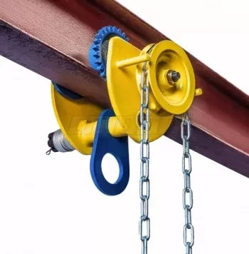 Тележка для тали с цепным приводом GCL610 г-п 10 тонн H=6 метра купить в Магнитогорске