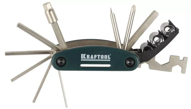 Набор для обслуживания велосипеда KRAFTOOL 26182-H16 купить в Магнитогорске
