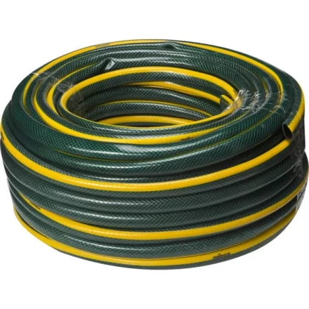 Шланг GRINDA &quot;STANDARD&quot; поливочный, 15 атм., армированный, 3-х слойный, 3/4&quot;х50м 429000-3/4-50 купить в Магнитогорске