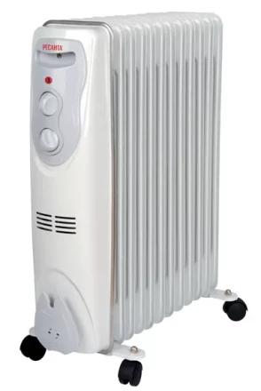 Маслянный радиатор обогреватель электрический Ресанта ОМ-12Н купить в Магнитогорске