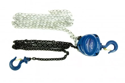 Таль цепная 2 т h подъема 2,5 м расстояние между крюками 400 мм Stels 51946 купить в Магнитогорске