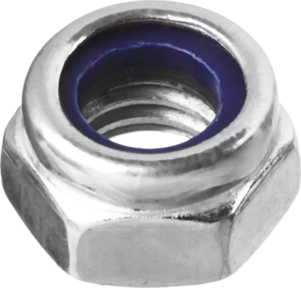 Гайки DIN 985 с нейлоновым кольцом пакет серия ЭКСПЕРТ купить в Магнитогорске