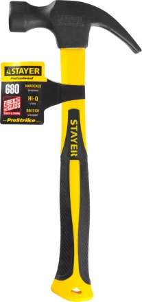 Молоток-гвоздодер &quot;Fiberglass&quot;, 680г, STAYER Professional 2026_z01 купить в Магнитогорске