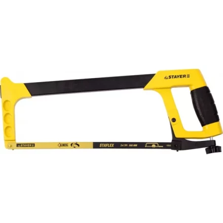 Ножовка по металлу STAYER RX700-HERCULES, металлическая обрезиненная ручка, натяжение 100 кг, 300 мм 2-15791_z01 купить в Магнитогорске