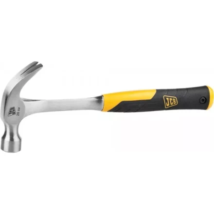 Молоток-гвоздодер JCB цельнокованый, двухкомпонентная виброгасящая рукоятка, 550г JHM004 купить в Магнитогорске