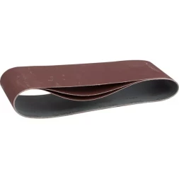 Лента шлифовальная бесконечная ЗУБР &quot;МАСТЕР&quot; на тканевой основе, для ЛШМ, P320, 100х610мм, 3шт 35543-320