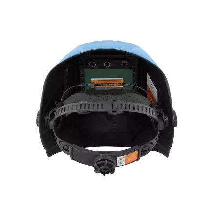 Маска сварщика GEFEST синяя ф-р 9500V FoxWeld без коробки купить в Магнитогорске