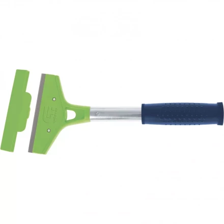 Скребок фиксированное лезвие 100мм металлическая обрезиненная ручка 250мм СИБРТЕХ 79541 купить в Магнитогорске