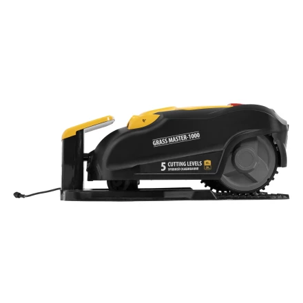 Робот-газонокосилка Grass Master 1000, ультразвуковой датчик, 3 Ач, LCD дисплей, Wi-Fi // Denzel купить в Магнитогорске